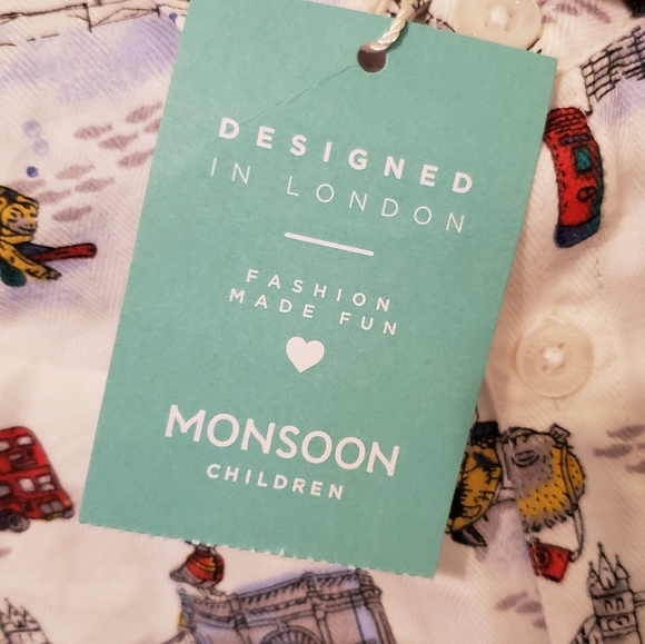 Monsoon shirt with London sights - Picture 3 of 6